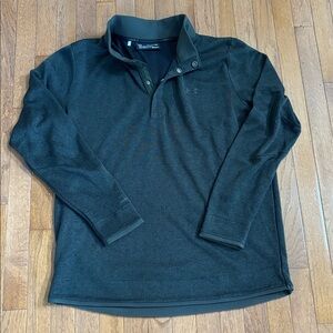 Under Armour Dark Green Long Sleeve Polo